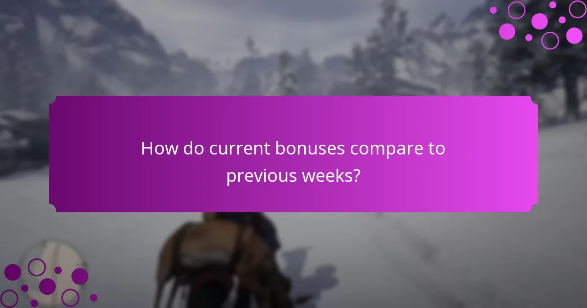 When do weekly event bonuses start and end?