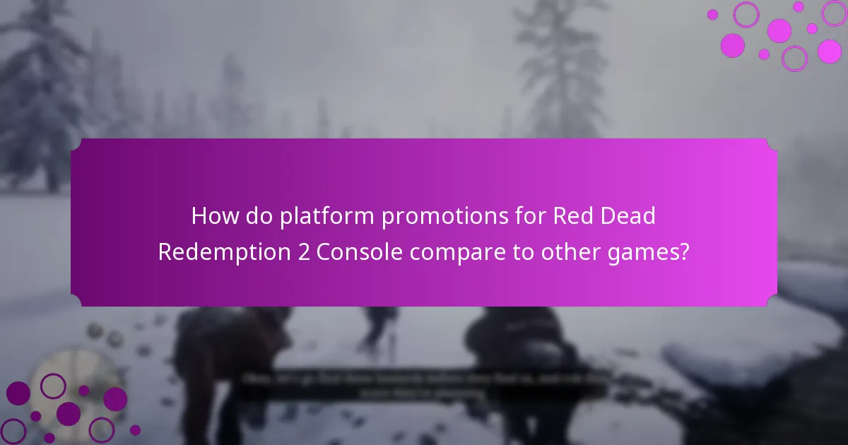 What unique bonuses are available for Red Dead Redemption 2 Console players?