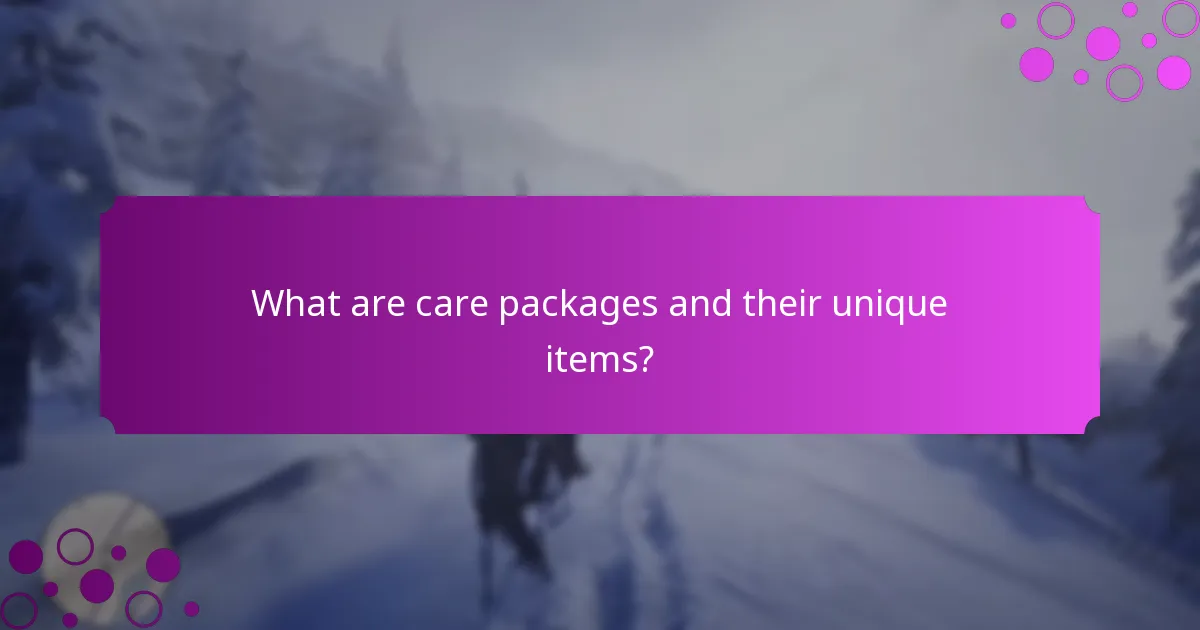 Which care package providers offer the best options?