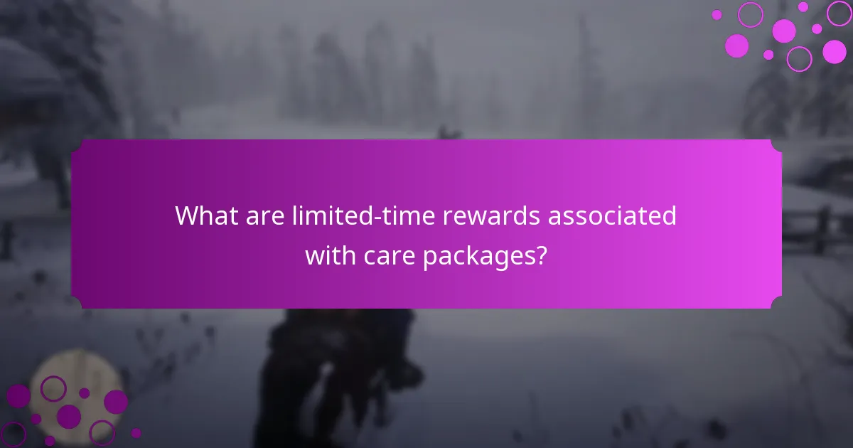 What special promotions are available for care packages?