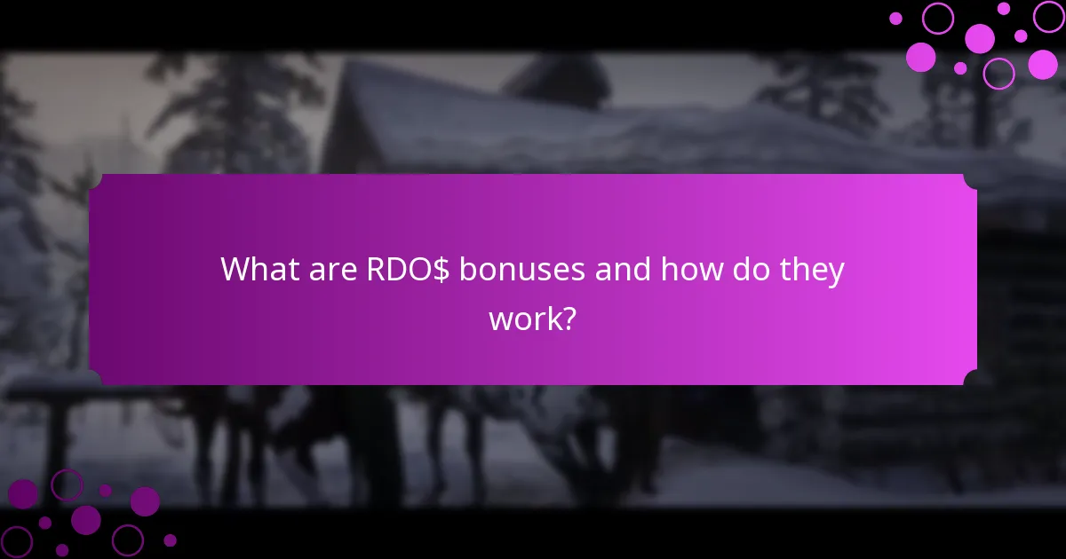 Which monthly events offer RDO$ bonuses?